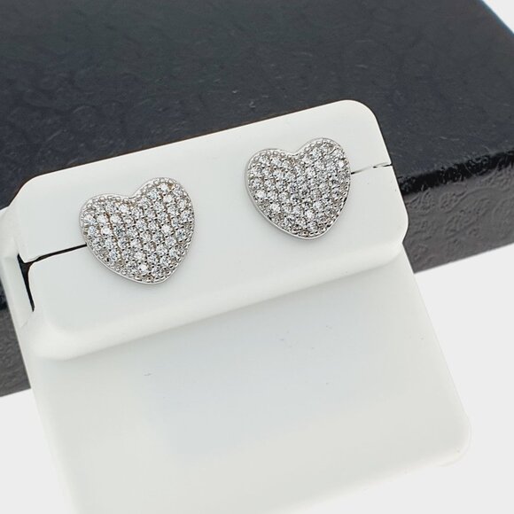"925 sterling silver luxury CZ earrings for women/girls, Best for gift, RJUS2201 - Picture 9 of 9